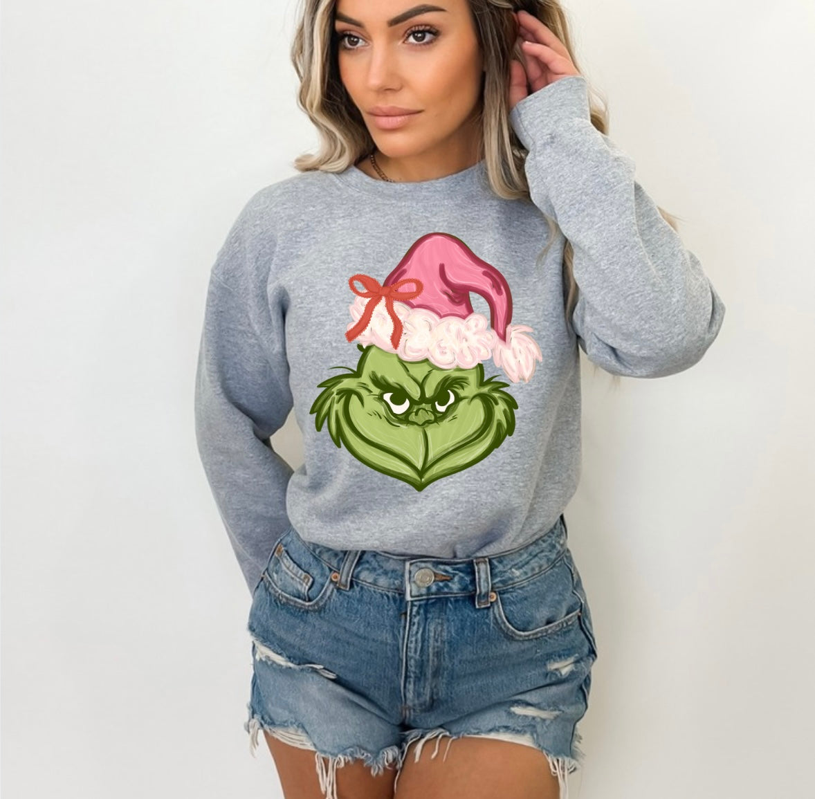 Grinch bow