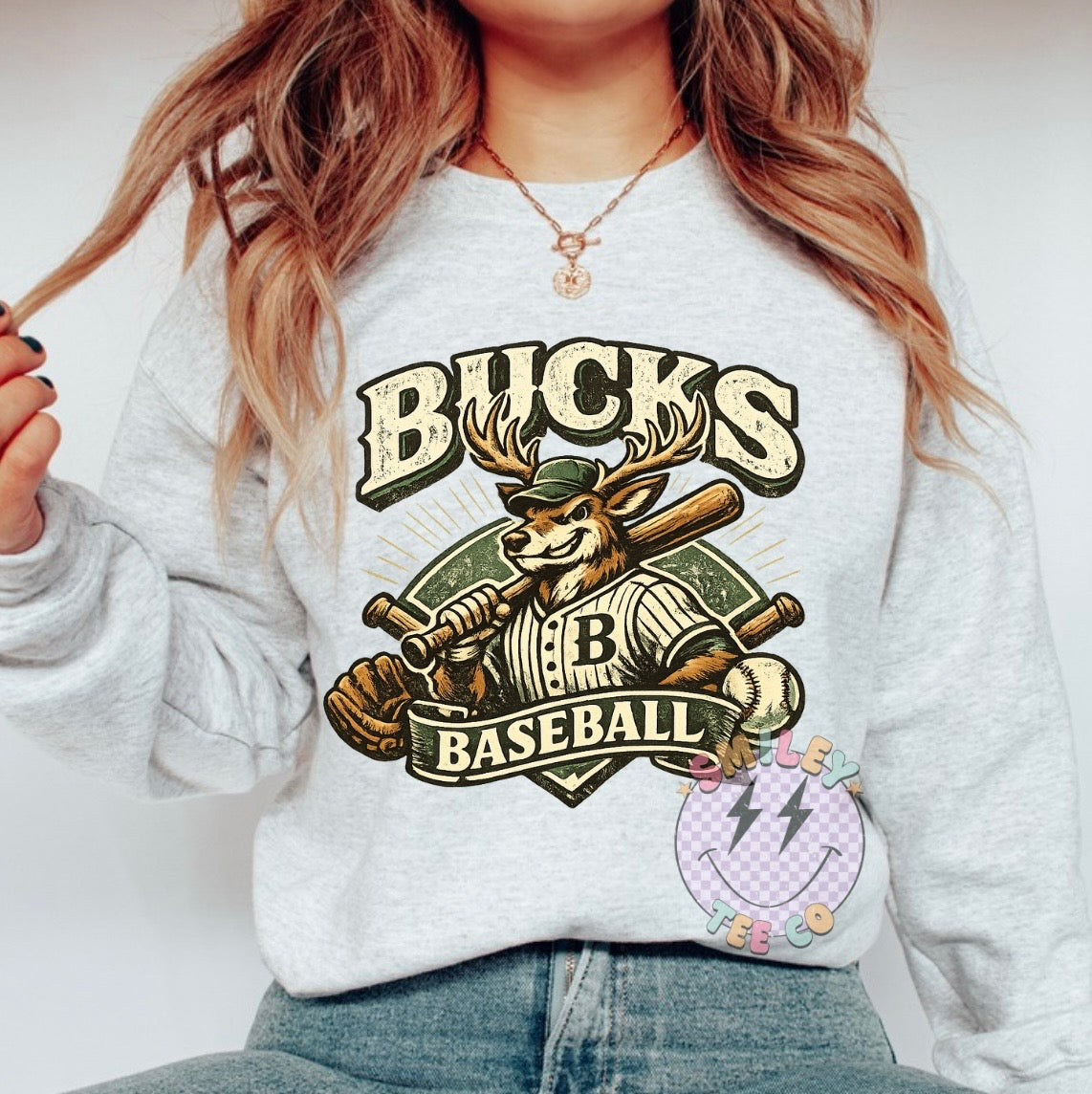 Vintage bucks baseball