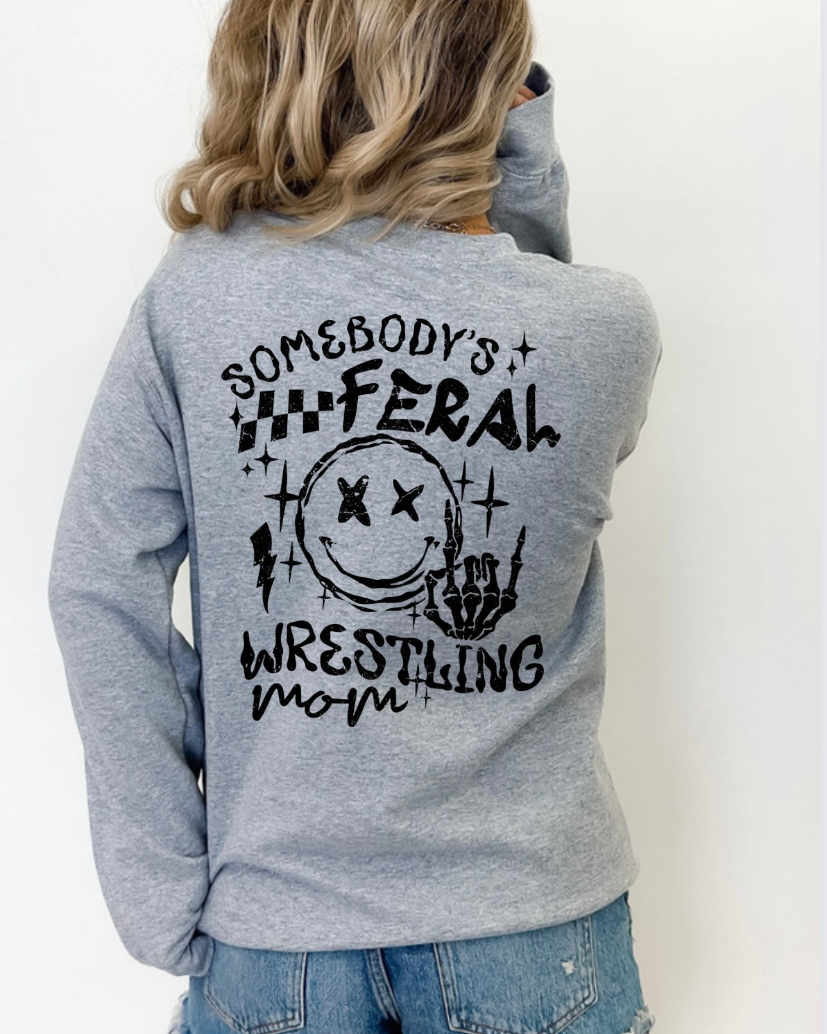 Feral Wrestling mom (black)