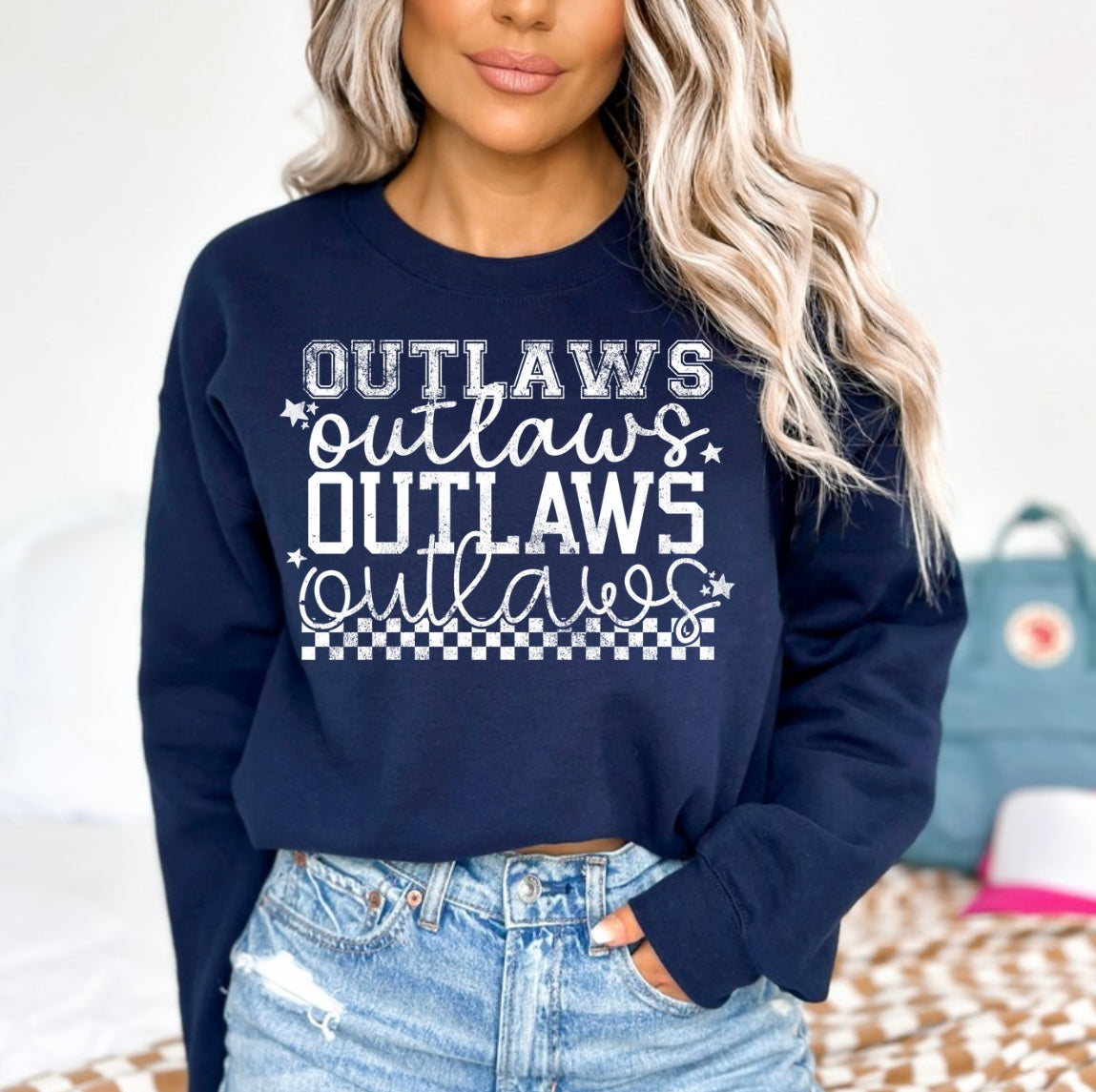 Outlaws check SL (white)