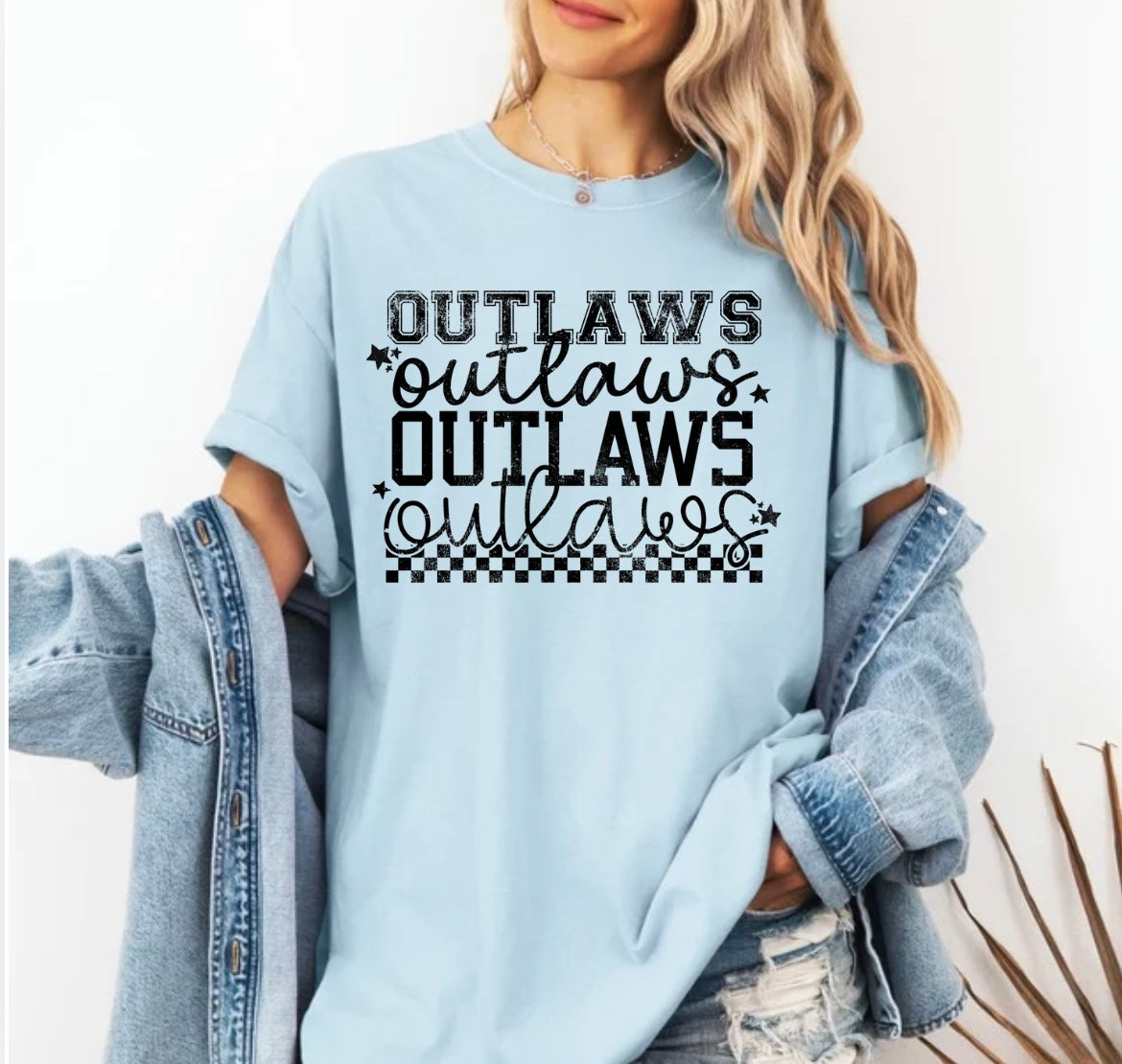 Outlaws check SL (black)