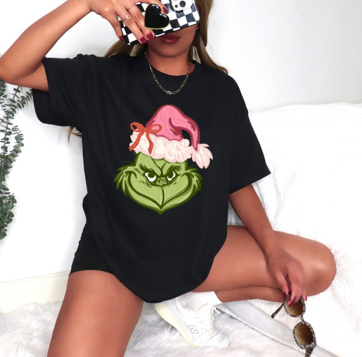 Grinch bow
