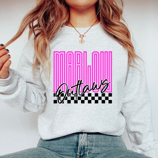 Neon pink MARLOW