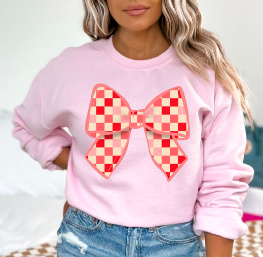 Checkered bow