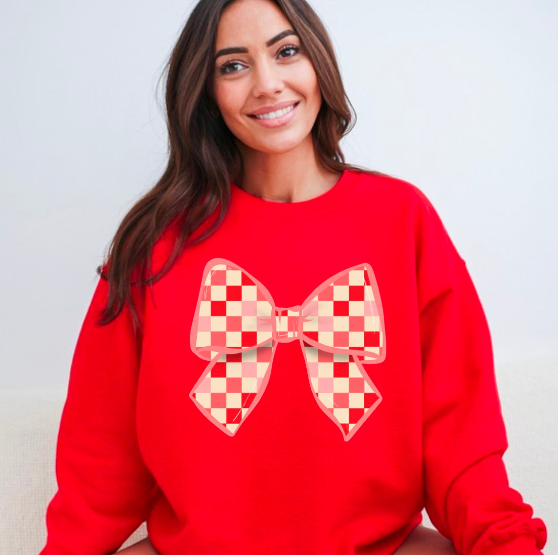 Checkered bow