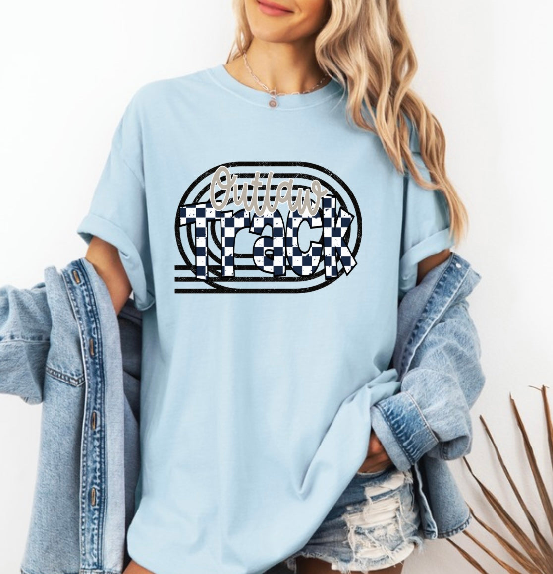checkered outlaw track