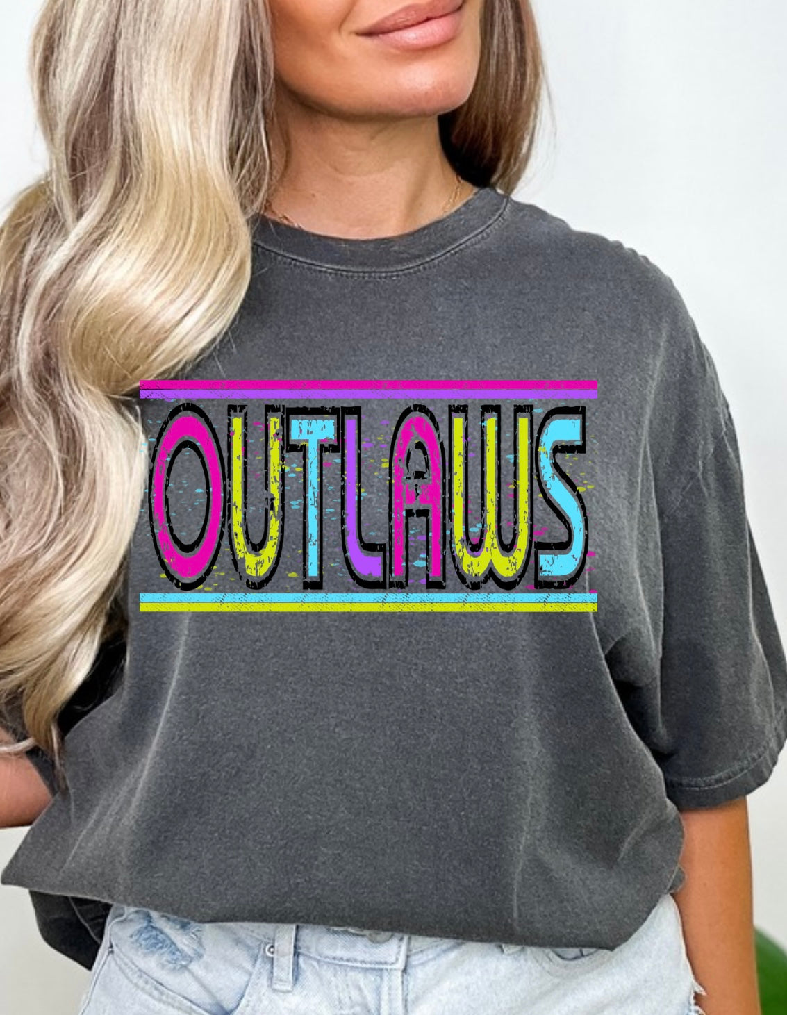 Neon splatter outlaws