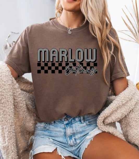 Marlow outlaws stripes & checkered
