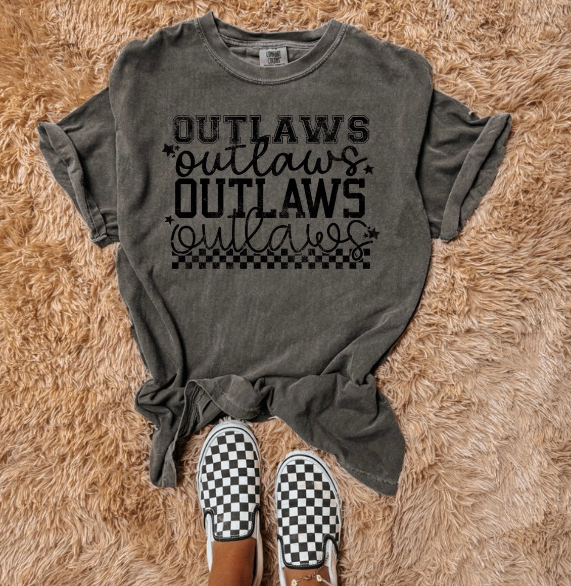 Outlaws check SL (black)