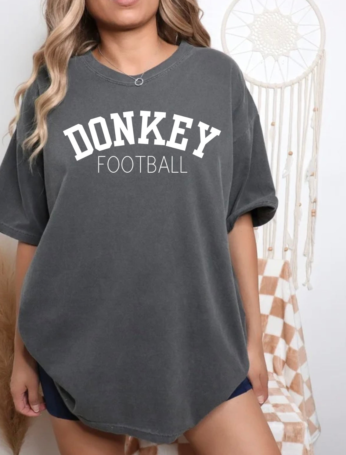 Simple custom donkey football