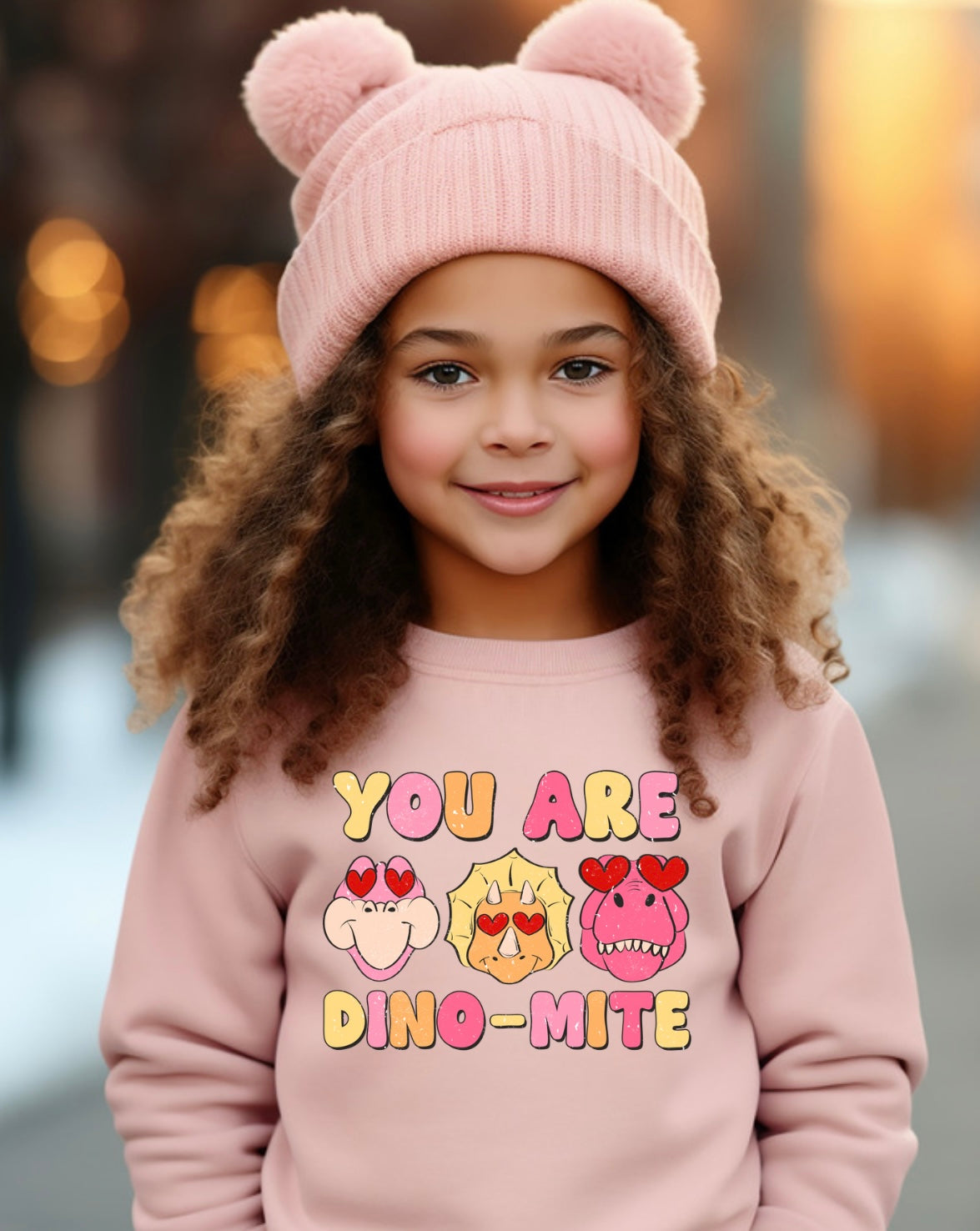 You are Dino-mite (pink)