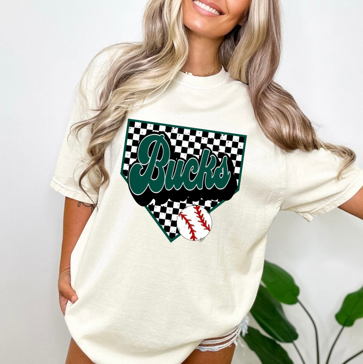 Bucks checkered home plate
