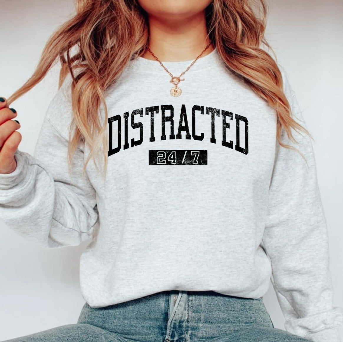 Distracted 24/7  (black)