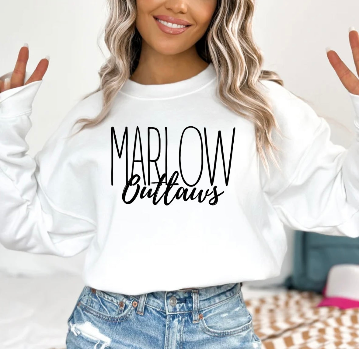 Marlow Outlaws (black font)