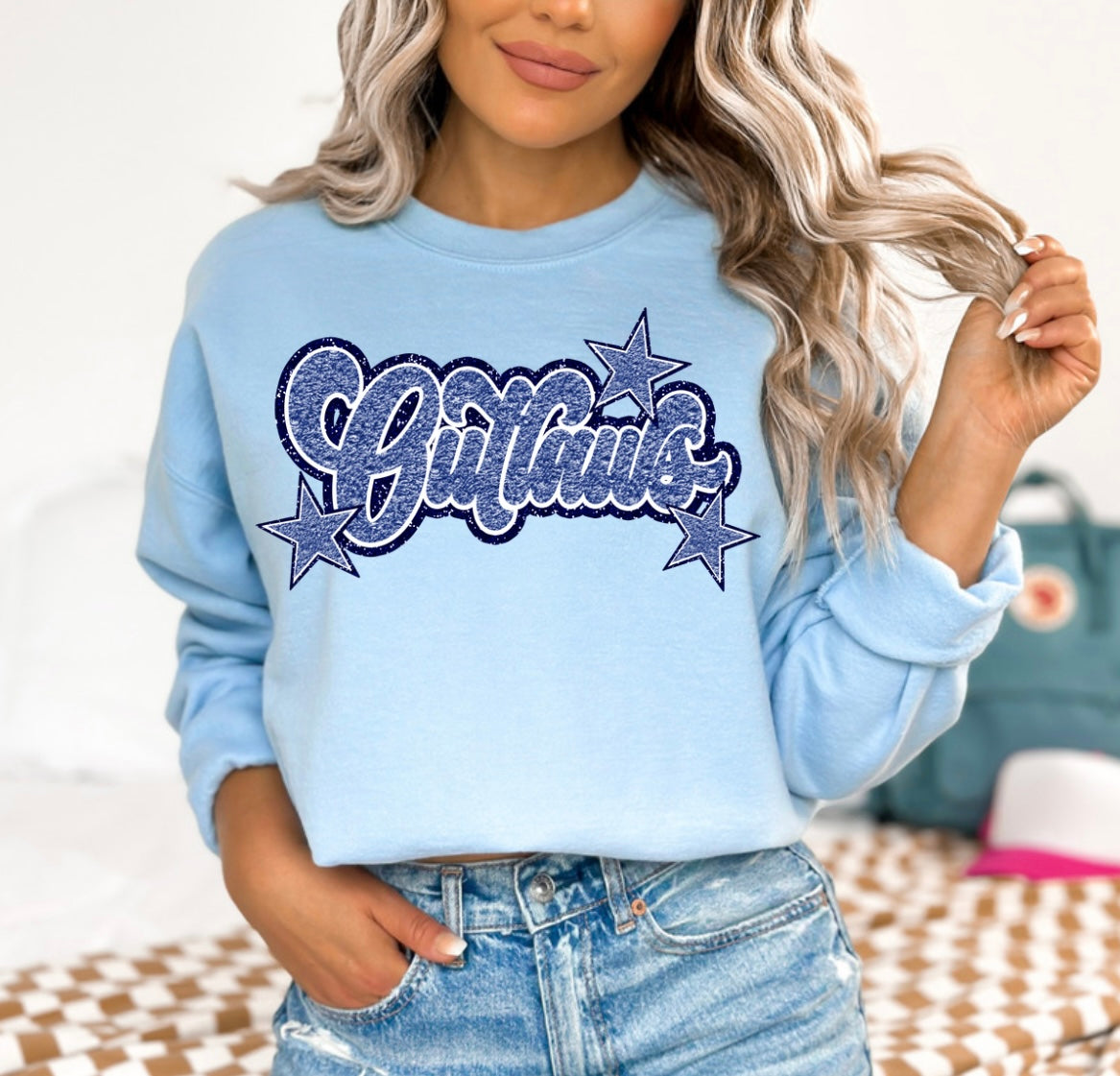 Faux Chenille Patch Outlaws