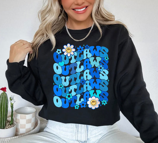 Retro floral outlaws