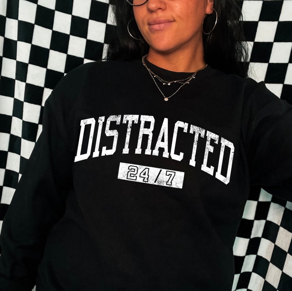 Distracted 24/7 (black)