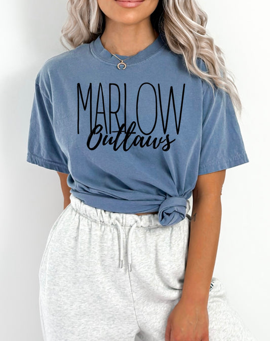 Marlow Outlaws (black font)